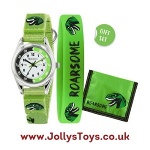 Time-Teaching Dinosaur Watch Gift Set